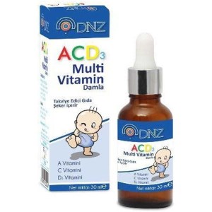 ای سی دی قطره مولتی ویتامین 30 میل