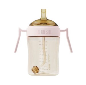 هی اور شی لیوان آب خوری جدید 300 میل صورتی