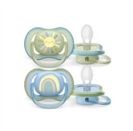 اونت پستانک دو عددی 0-6 ماه اولترا ایر رنگین کمان 085/58