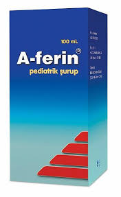 شربت ضد سرفه و سرما خوردگی 100 میل A-ferin