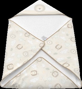 رز برن طرح شیر پتو دورپیچ کلاهدار