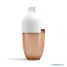 هی اور شی شیشه شیر 240 میل تمام سیلیکون سفید