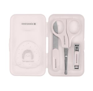 کیکابو ست قیچی ناخن 3 تیکه رنگ صورتی